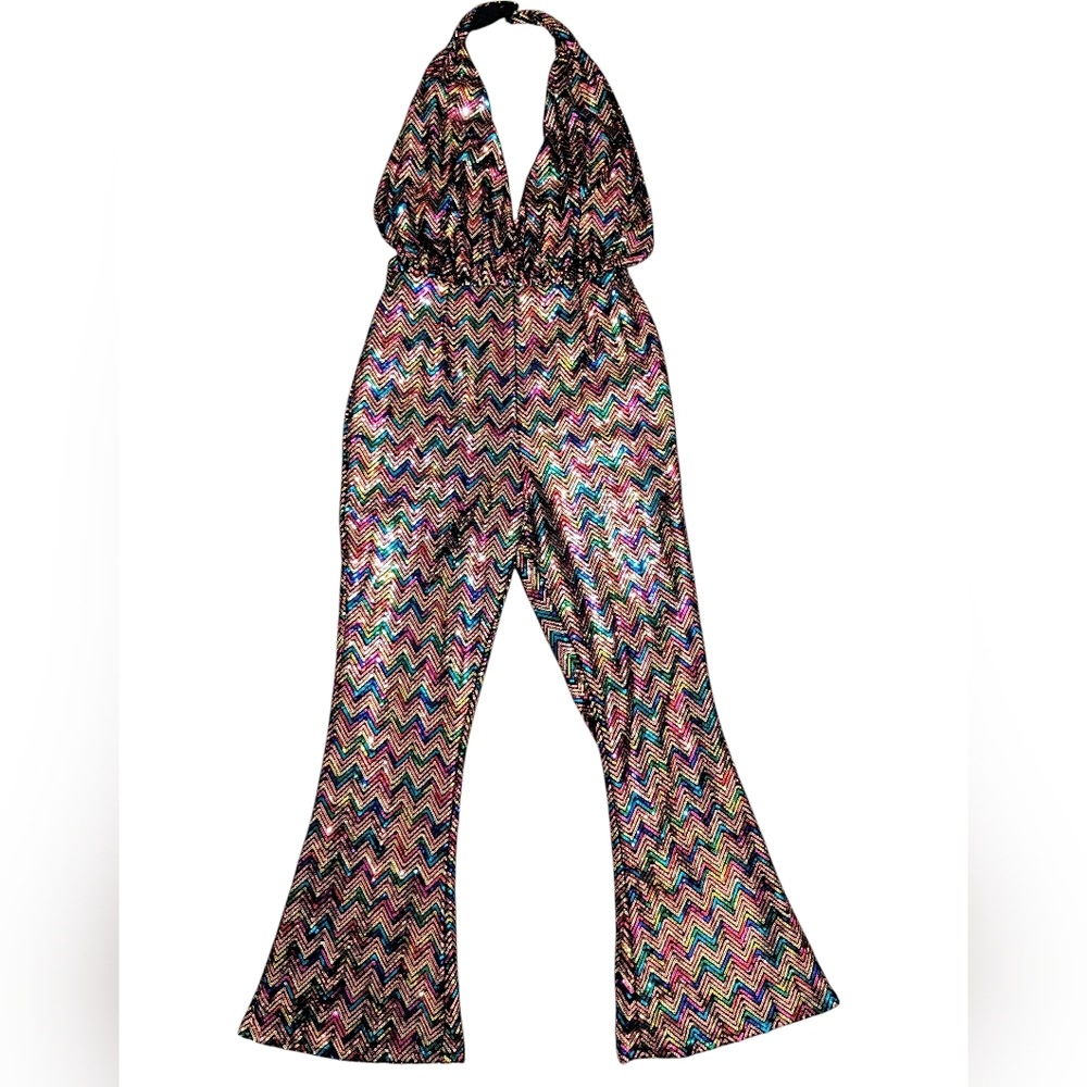 Nasty Gal Sequin Jumpsuit